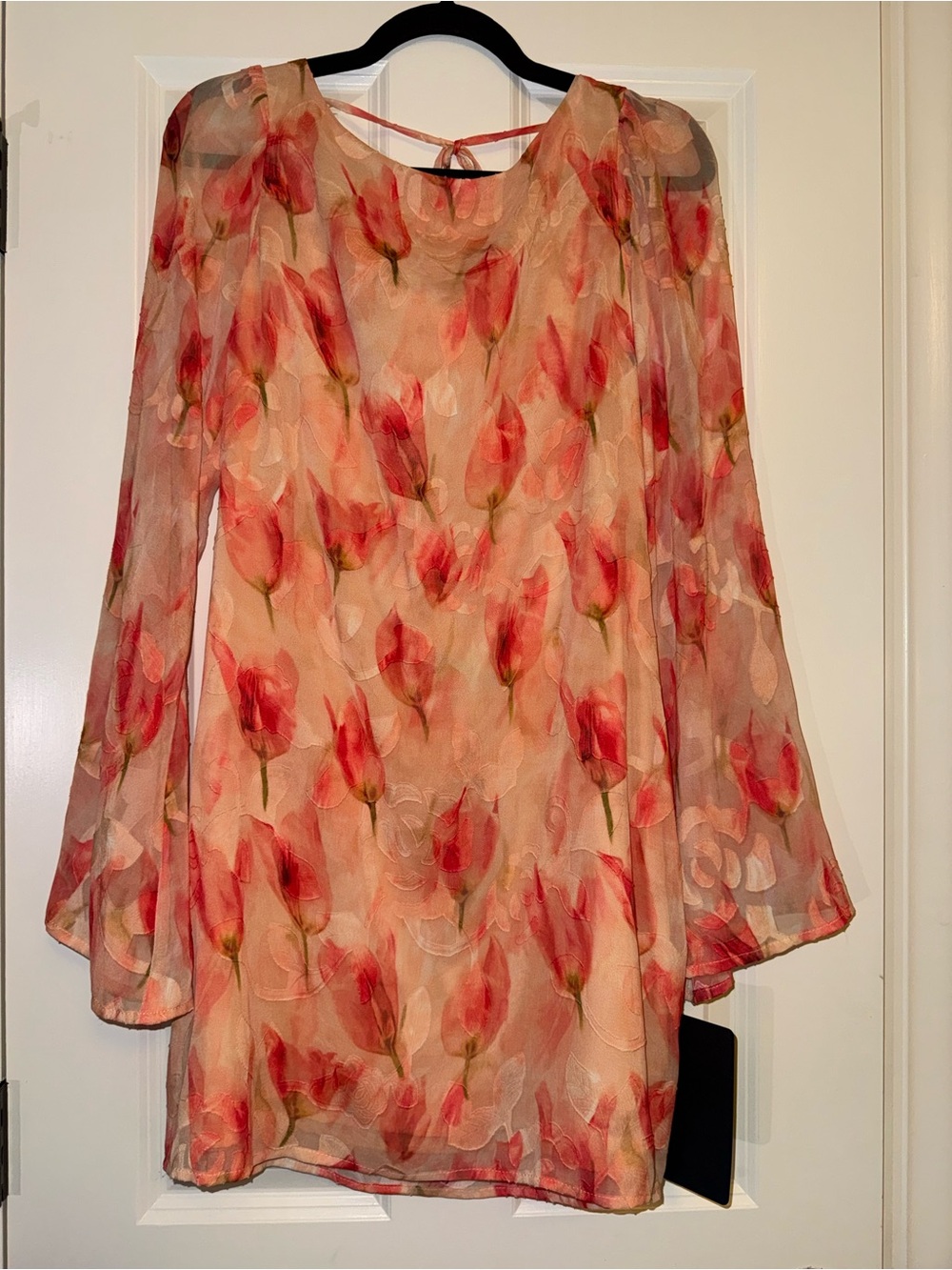 Lulus Pink Tulip Mini Dress - Picture 3 of 5